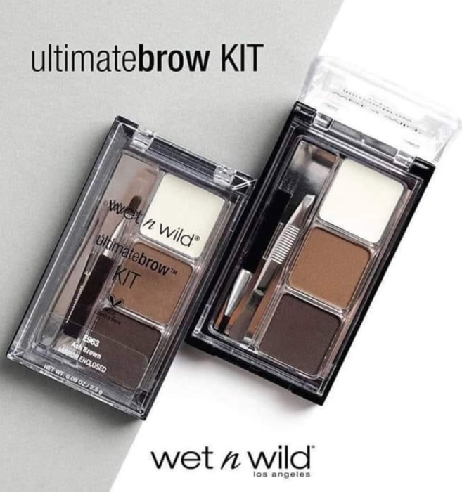 Wet n Wild, Ultimate Brow Set Ash Brown
 ويت ان وايلد، باليت حواجب